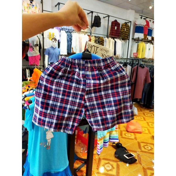 Quần đùi chục cho bé gái, bé trai thun cotton 100% co dãn thấm hút mồ hôi