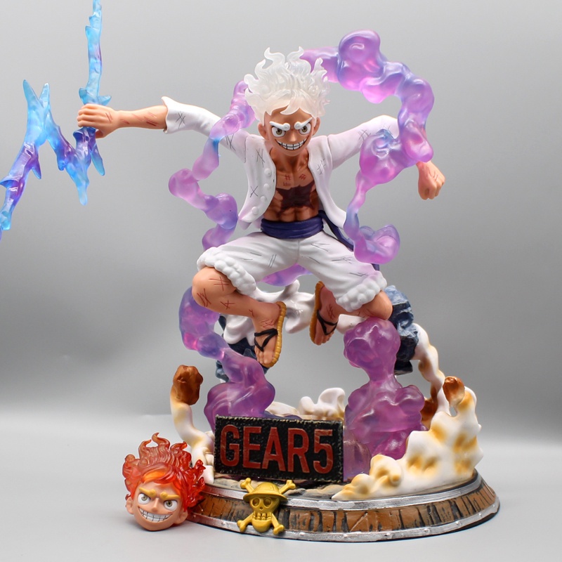 Mô hình luffy gear 5 hàng đẹp siêu chất ( one piece )