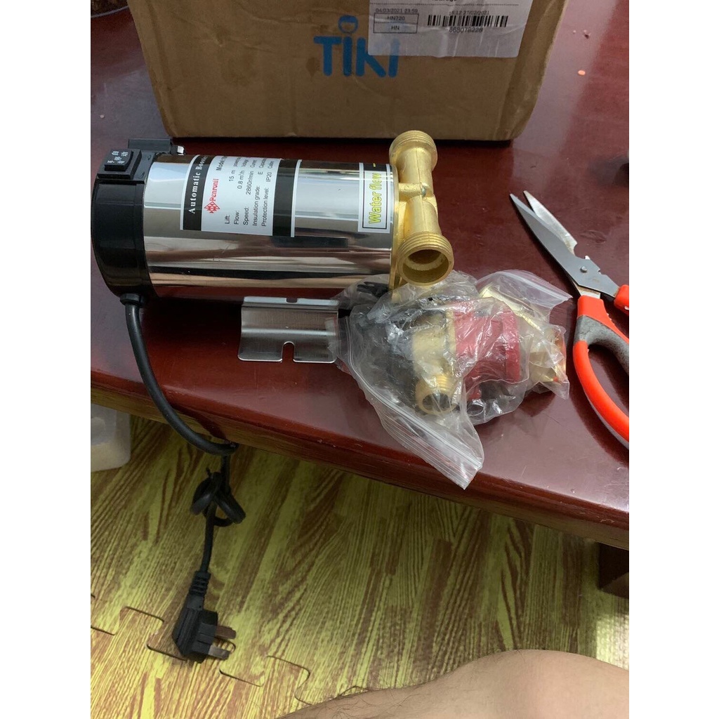 Bơm tăng áp lực máy giặt bình nóng lạnh / bơm tăng áp