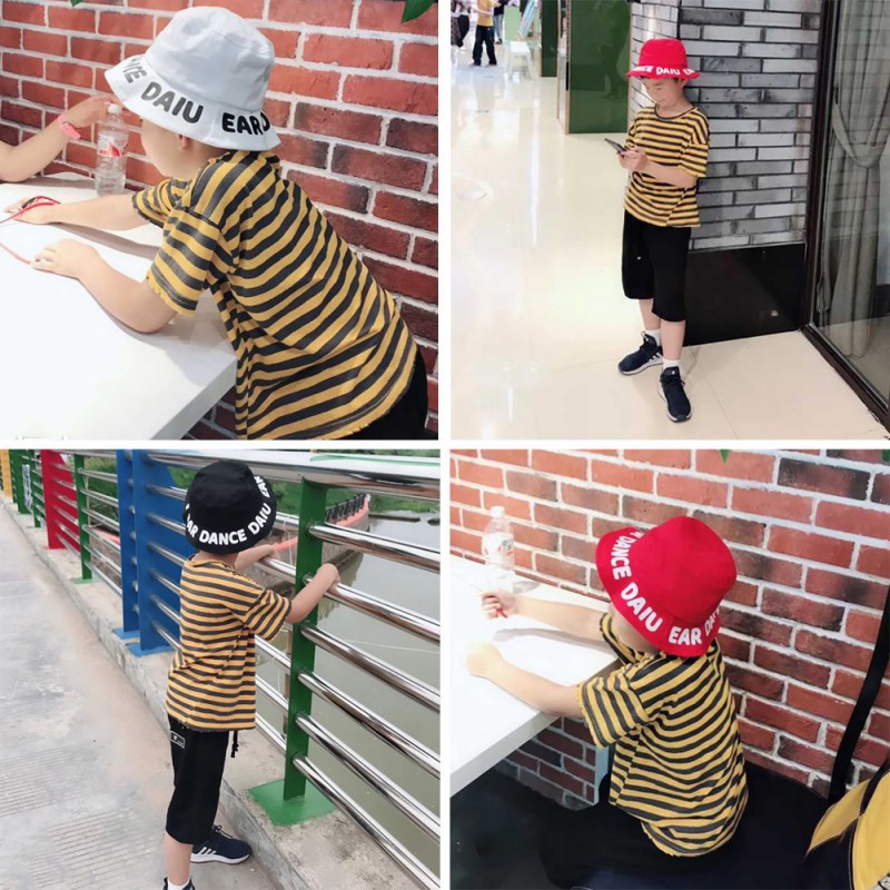 Nón tai bèo in chữ độc đáo cho bé