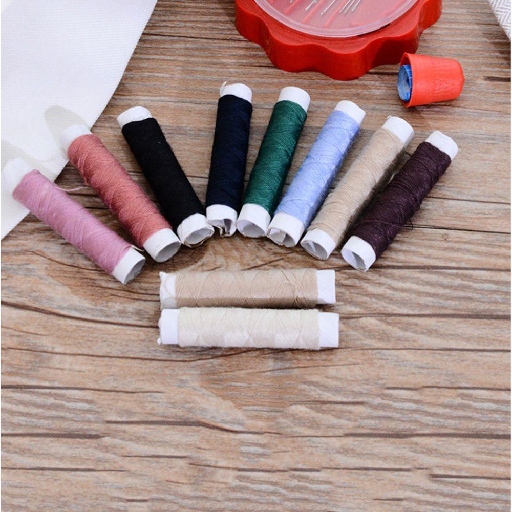 JUNE Hộp Đựng Kim Chỉ May Vá Mini Tiện Dụng Mang Theo Du Lịch