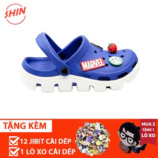 dép cross xanh dương đậm đế lượn sóng siêu hịn💖FREESHIP💖sục cross bít đầu hotrend DU01