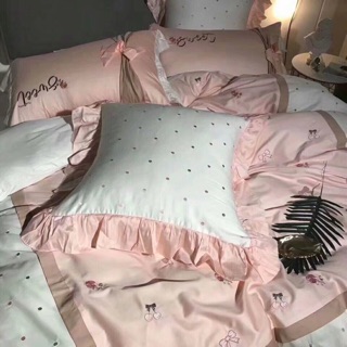 Trọn bộ chăn ga gối lụa cao cấp sieu yêu