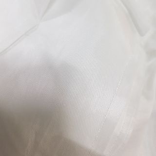 Vải lụa trơn màu trắng