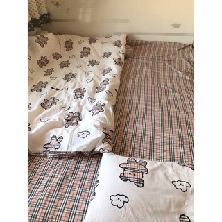 bộ cotton poly gấu teddy