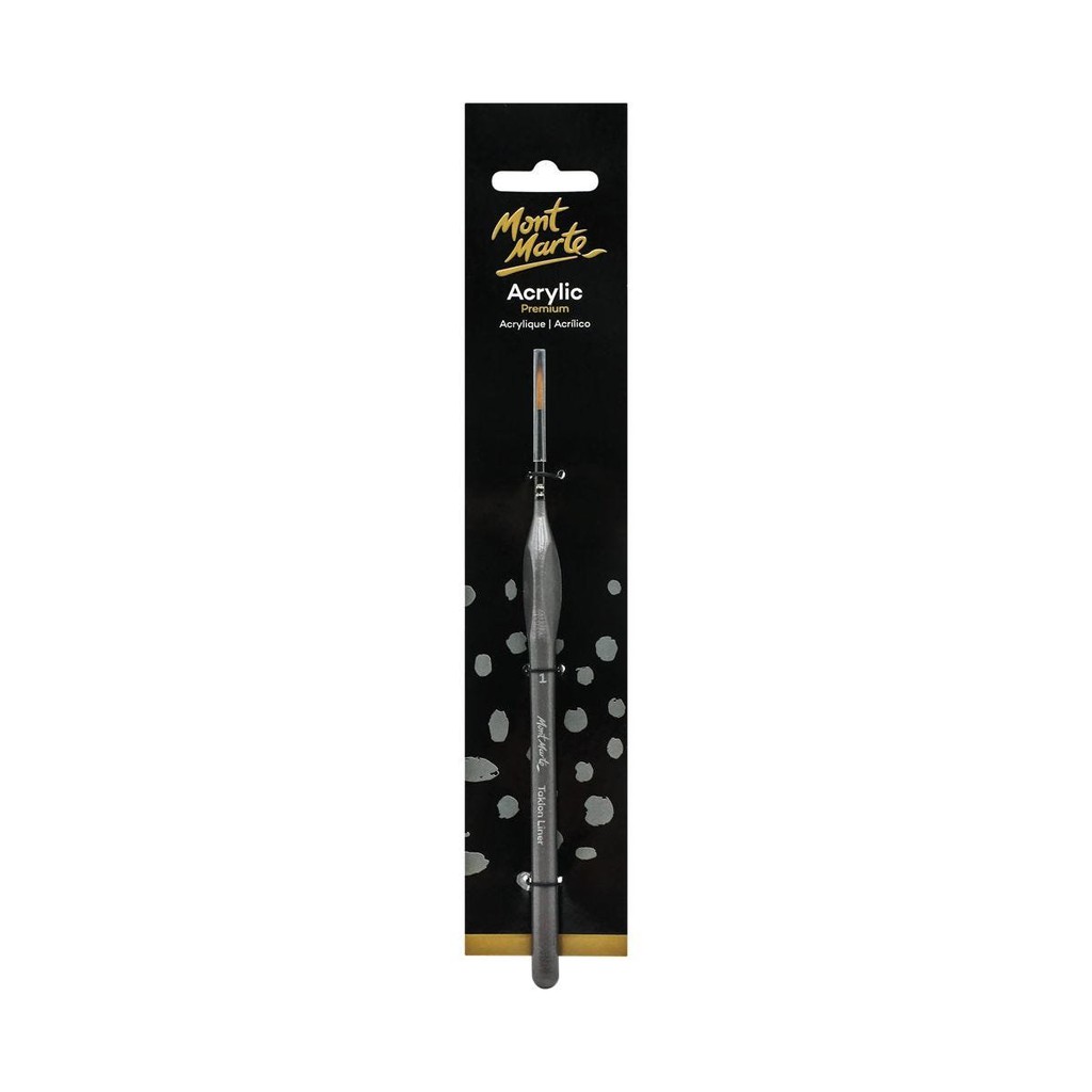 Cọ Đi Nét Artist Taklon Liner 1 Mont Marte - Artist Brush Taklon Liner 1 - MCG0124