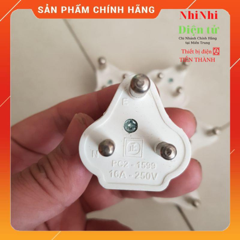 Phích cắm 3 chân(chấu) tròn PC-1599 công suất 16A - Tiến Thành