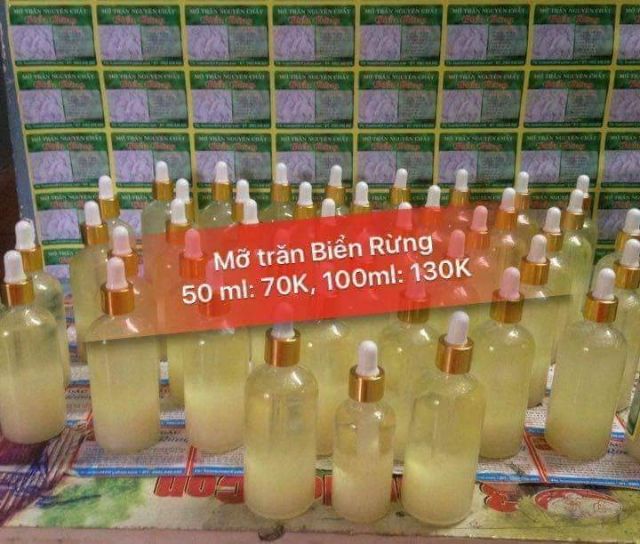 Mỡ trăn Biển rừng (Đăk Lăk) nguyên chất