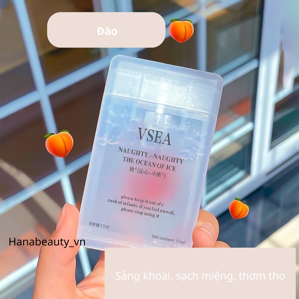Xịt thơm miệng hoa quả thơm mát sảng khoái sạch miệng nội địa Trung