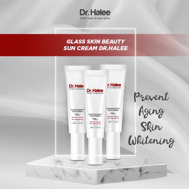 Kem chống nắng nâng tone Dr.Halee Sun Cream 50ml SPF50+ / PA++++ bảo vệ da