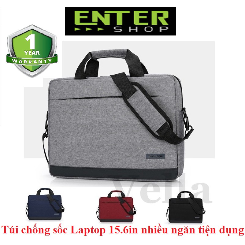 Cặp đựng Laptop, Macbook 15.6inch nhiều ngăn vải cao cấp chống nước | BigBuy360 - bigbuy360.vn