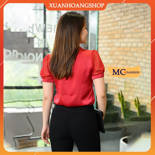 Quần Tây Nữ Công Sở Mc Fashion, Dáng Ống Côn, Lưng Cao, Cạp Đẹp, Vải Co Giãn Nhẹ, Màu Đen, Q0389, Xuân Hoàng Shop