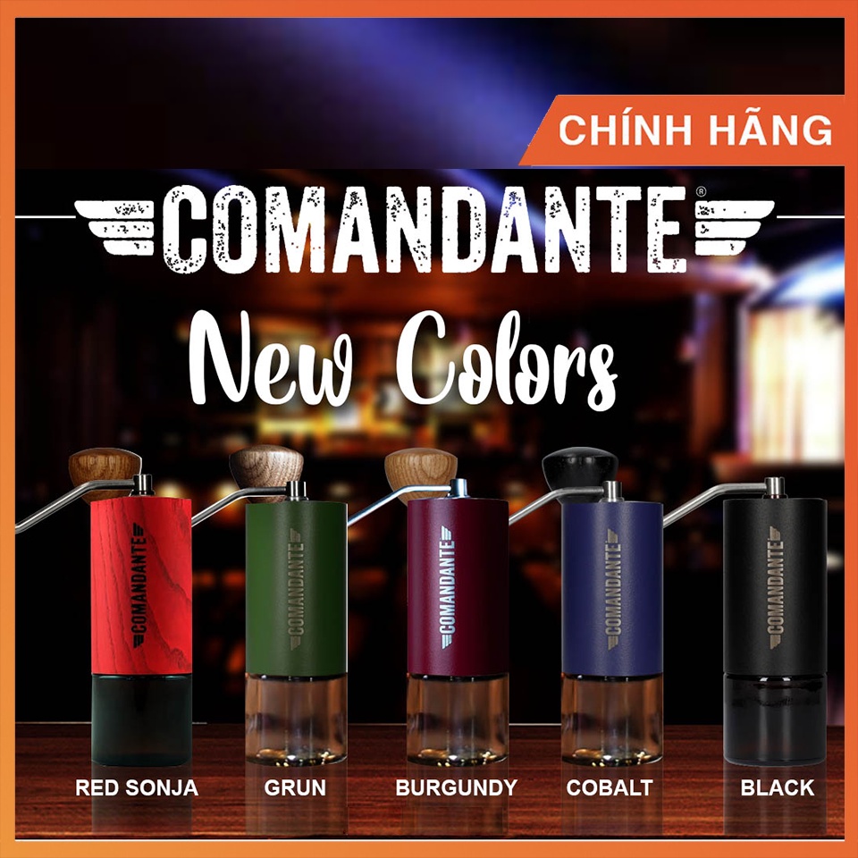 Cối xay Comandante C40 MK4 Nitro Blade - Phiên bản màu