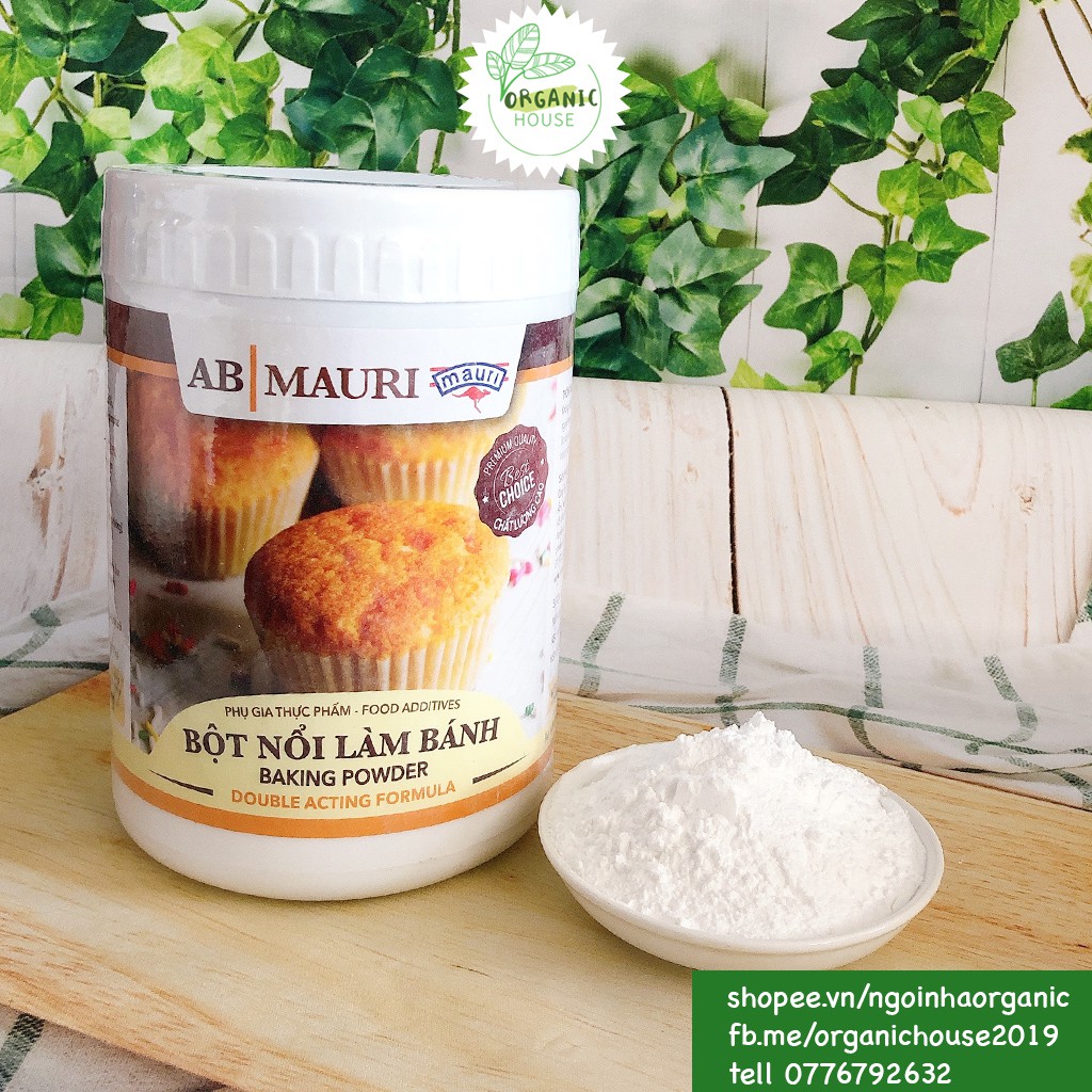 Bột nổi (bột nở) làm bánh Mauri - Baking Powder/Double Acting Formula