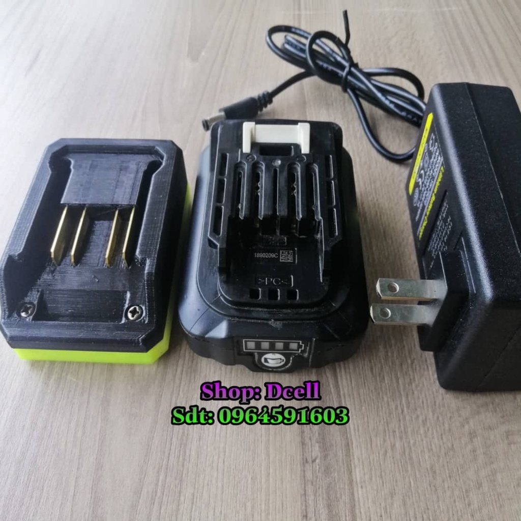 Sạc Pin Makita 12v Cho Máy Makita 12v IN 3D Siêu Bền Có Mạch Bảo Vệ Khi Sạc
