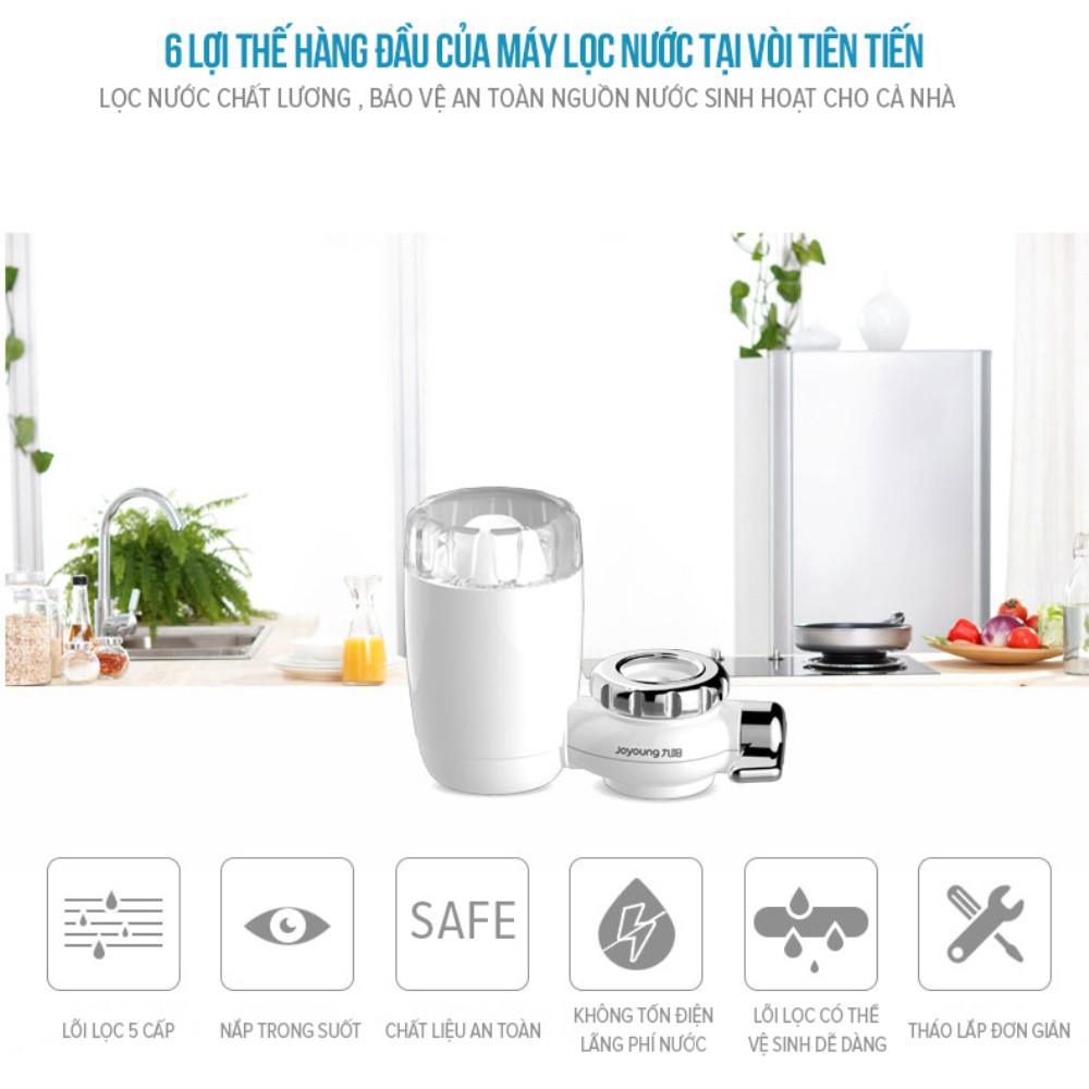 Máy Lọc Nước Tại Vòi Lõi Lọc 5 Cấp Độ Joyoung JYW-T03 - Đã bao gồm 1 lõi lọc Phi Shop | BigBuy360 - bigbuy360.vn