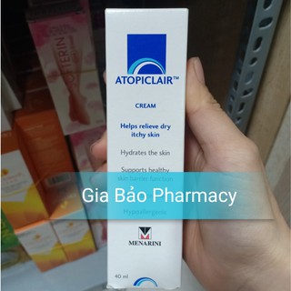 Kem dưỡng ẩm ATOPICLAIR Cream 40g dành cho da nhạy cảm