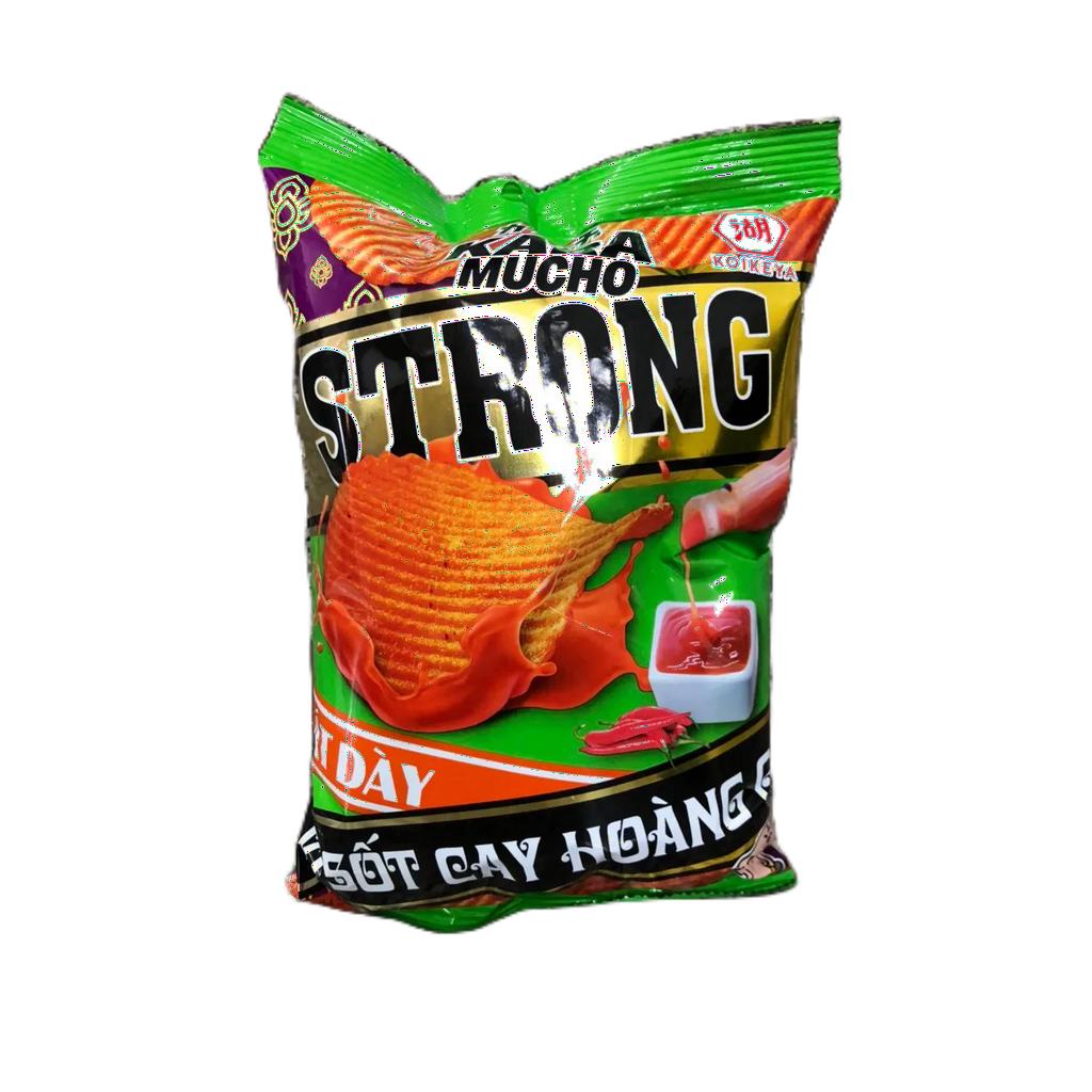 Bánh Snack khoai tây Lát Karamucho vị cay đặc biệt 26g