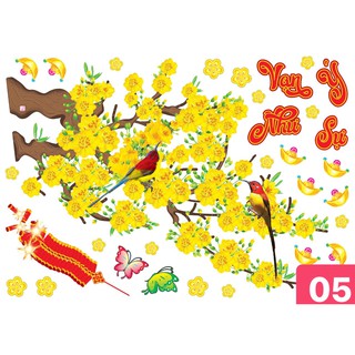 Decal trang trí tết MS01-07