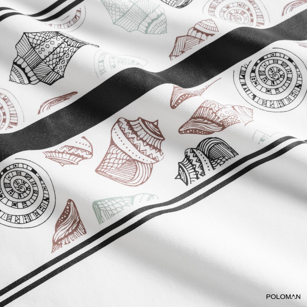 Áo Polo nam cổ bẻ COS in họa tiết vải cá sấu Cotton xuất xịn,chuẩn form,trẻ trung-năng động - POLOMAN | BigBuy360 - bigbuy360.vn