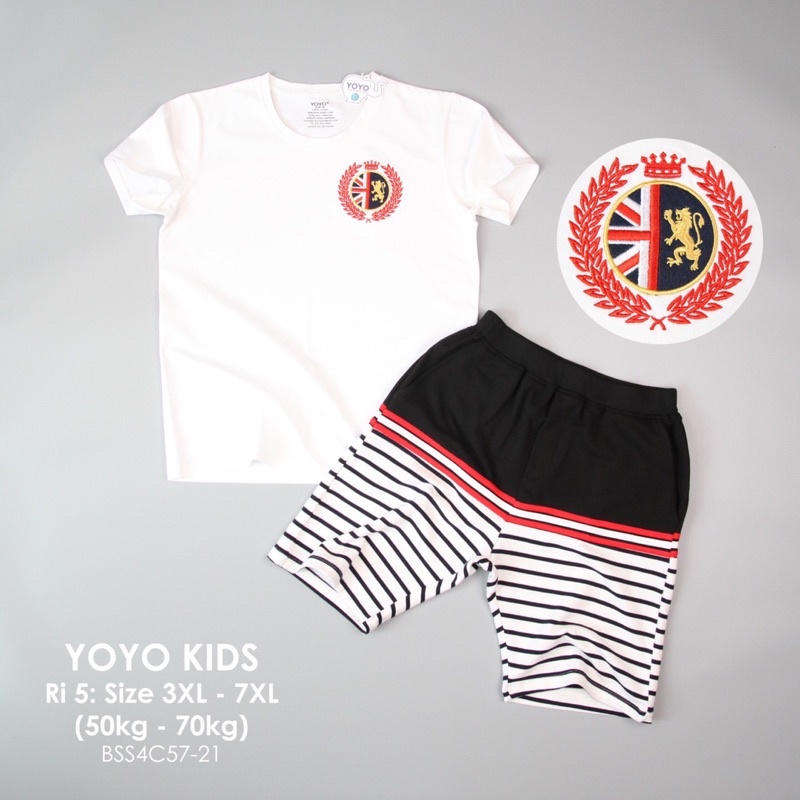 Đồ bộ Yoyo bé trai size đại cồ(45-70kg)
