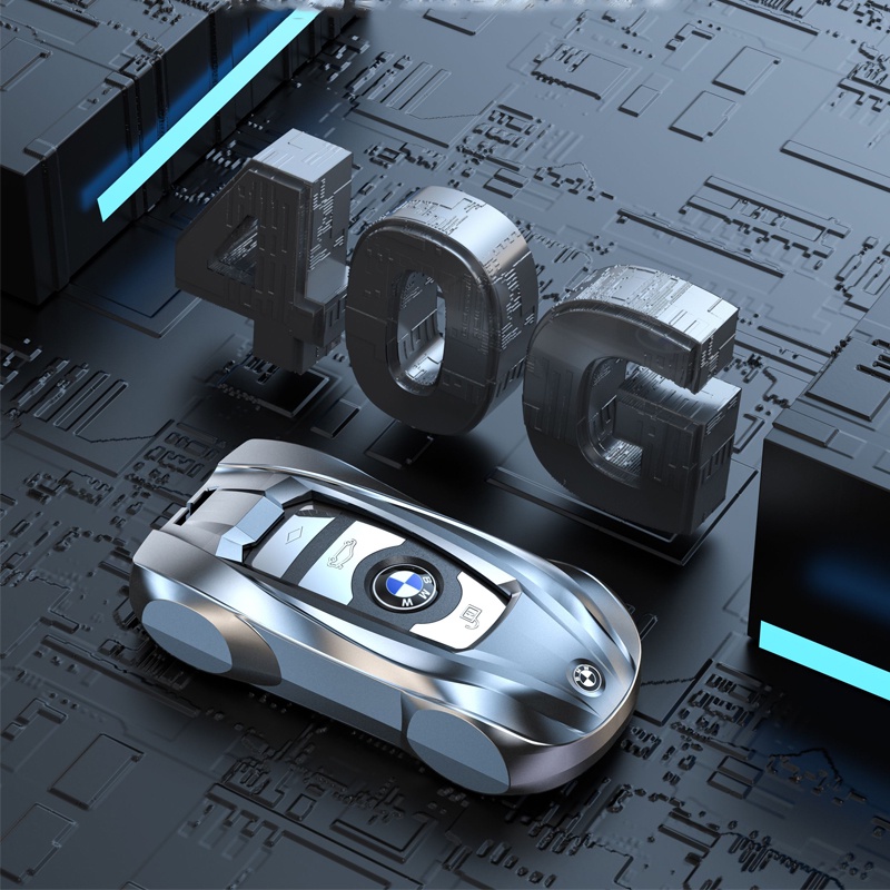1 Bộ Vỏ Chìa Khóa Bằng Hợp Kim Kẽm Cho Xe BMW E46 E60 E90 F10 F30 F48 G20 G30 X1 X3 X5 F25 F15 G05 G01