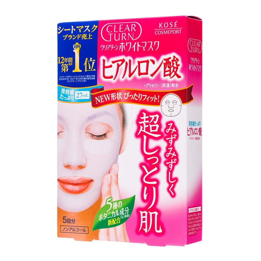 Mặt nạ Kose Clear Turn White Mask