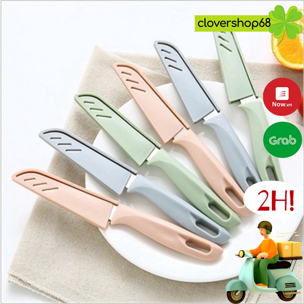 Dao Gọt Trái Cây Sắc Bén Có Nắp Đậy Tiện Lợi