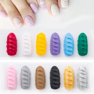 SET GEL VẼ NỔI 12 MÀU (PK Nail)