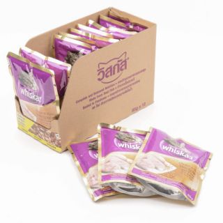 Pate whiskas cho mèo gói 85gr