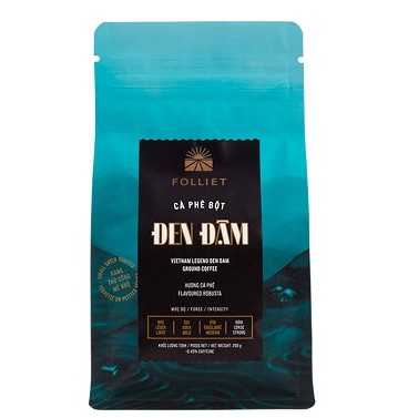 CÀ PHÊ BỘT ĐEN ĐẬM NÂU ĐẬM HIỆU FOLLIET COFFEE