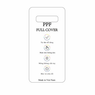 Dán dẻo PPF Samsung S10 Plus mặt sau