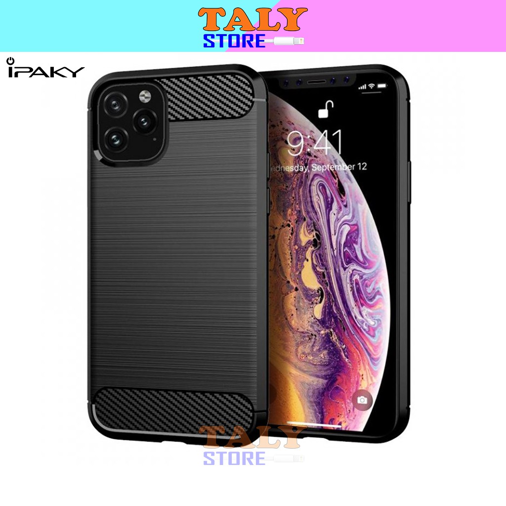 ✅ Ốp lưng iPhone cao cấp IPAKY Concise chống sốc chống bám vân tay iPhone 7 8 7 Plus 8 Plus X Xs Xr Xs Max 11 11 Pro Max