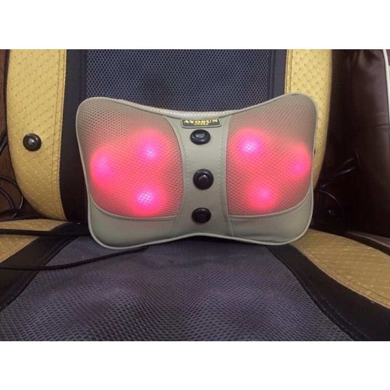 Gối masage cổ vai gáy lưng chính hãng