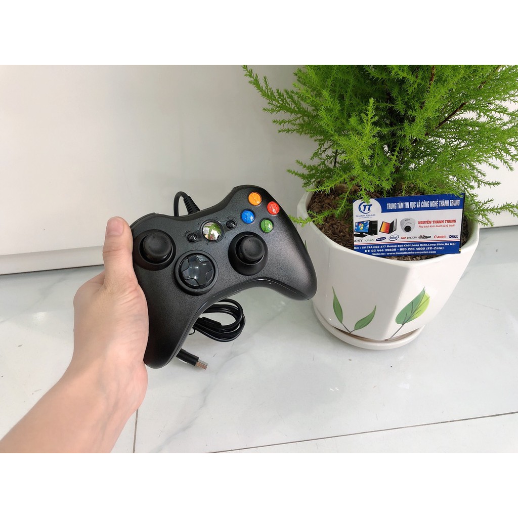 Tay Cầm Chơi Game Xbox 360 Usb - Tay Cầm Chơi Game PC, LapTop, Cắm Cổng USB