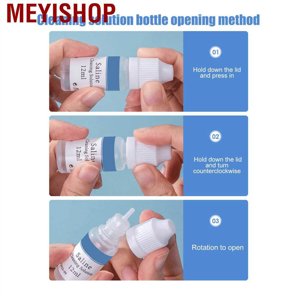 (Hàng Mới Về) Set 10 Dung Dịch Làm Sạch Xăm Hình 12ml