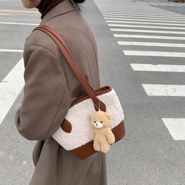 Túi Tote Đeo Vai Vải Bông Thời Trang 2022 Cho Nữ