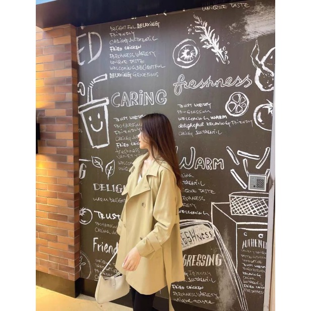 Áo khoác Kaki form dài mùa đông