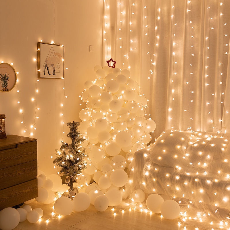 Dây Đèn LED 1.5 / 3 / 4 / 5M Hình Quả Bóng Độc Đáo Trang Trí Nhà Cửa / Tiệc Cưới / Giáng Sinh