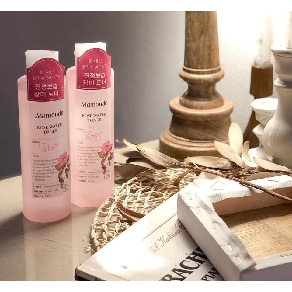 (ĐỦ BILL) Nước Hoa Hồng Mamonde Rose Water Toner