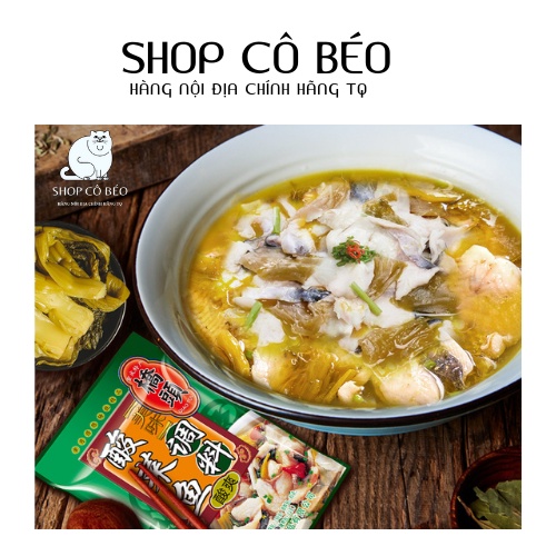 Gia vị nấu canh cá dưa chua Tứ Xuyên gói 300g