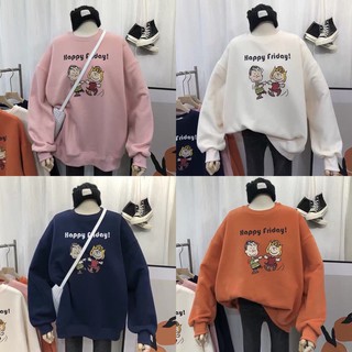 Áo sweater nỉ bông m435