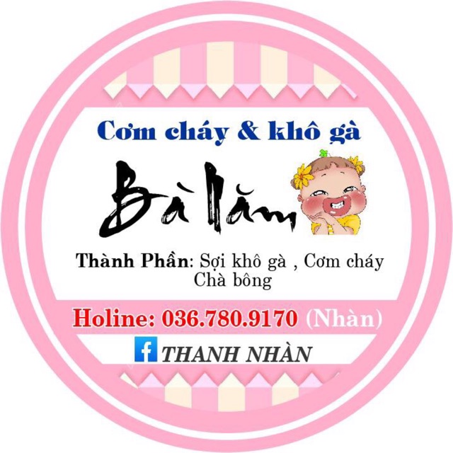 Combo tem  6cm theo yêu cầu