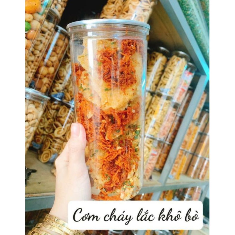 500gr cơm cháy lắc khô bò sợi