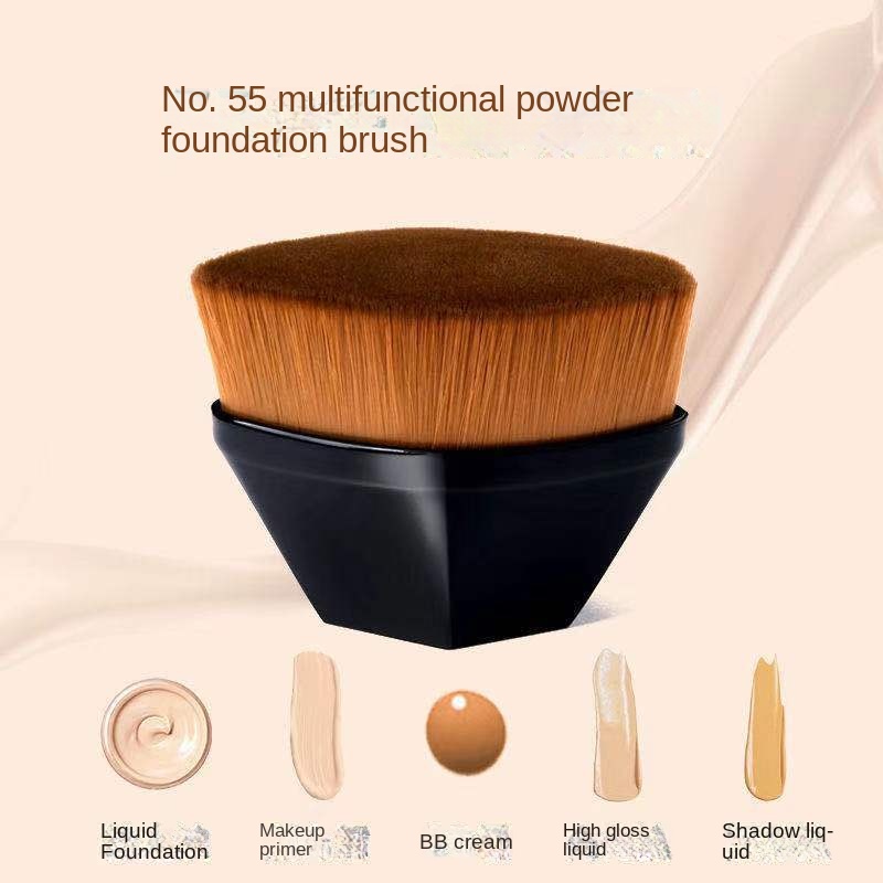 Cọ Trang Điểm Nền Dày Dặn Không Để Lại Dấu Hình Cánh Hoa Kim Cương