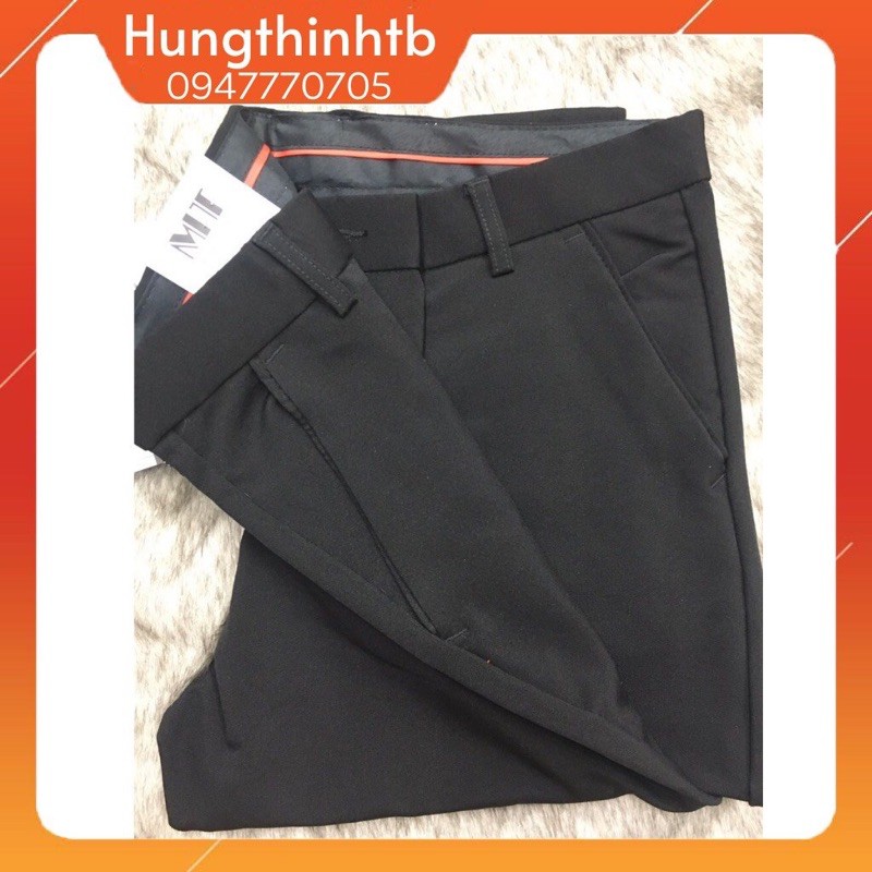 Quần tây nam phom âu dáng hàn quốc ống côn vải co dãn, hình thật chất vải dày mịn đẹp loại 1 chuẩn shop, có freeship.