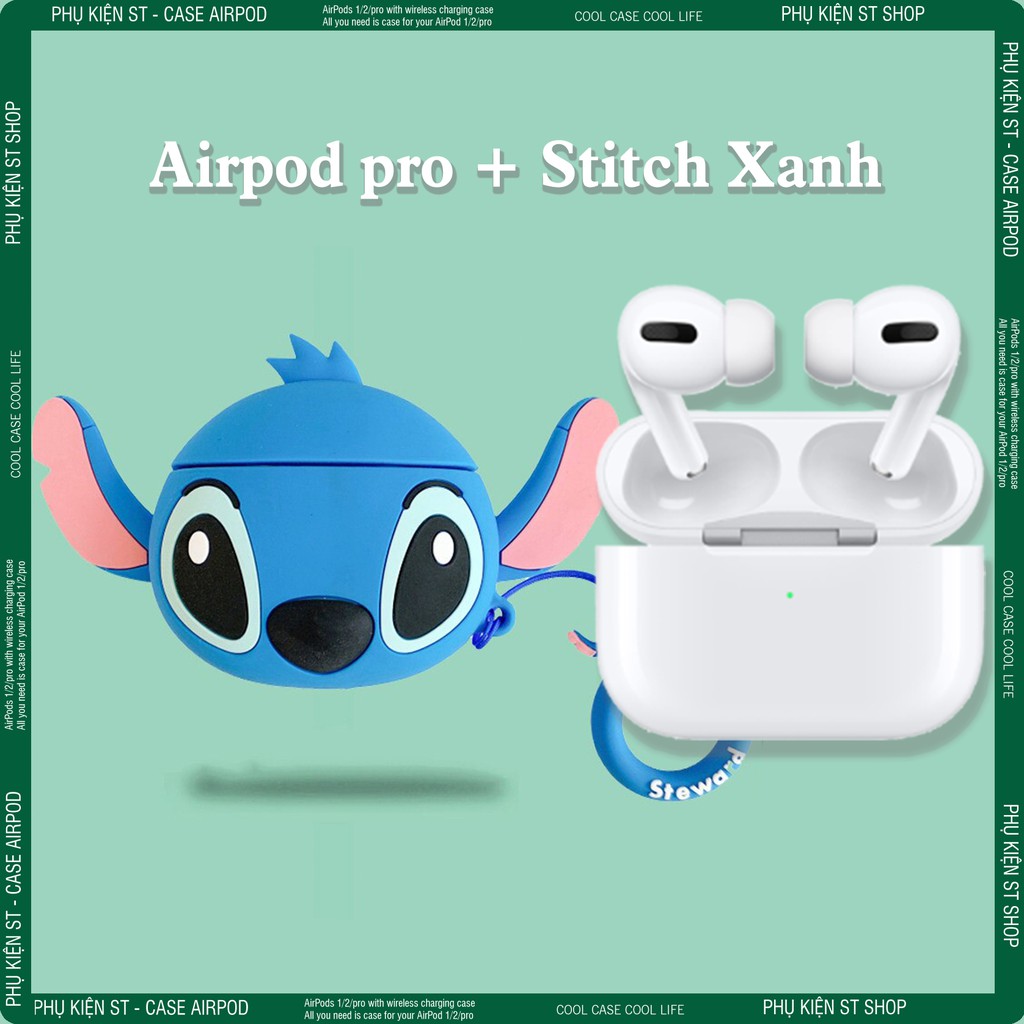 Tai Nghe Bluetooth Airpods Pro, Đổi Tên, Âm bass chuẩn, Sạc Không Dây, Bảo hành 6 tháng lỗi 1 đổi 1