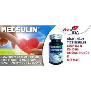 MED SULIN CÂN BẰNG ĐƯỜNG HUYẾT