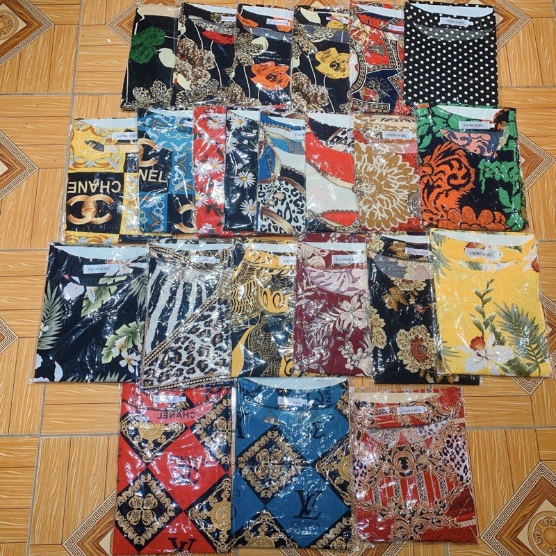 Váy lanh thái mềm mát cho nữ 40-70kg