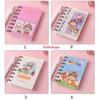 Sổ A7 Cô Gái Dễ Thương